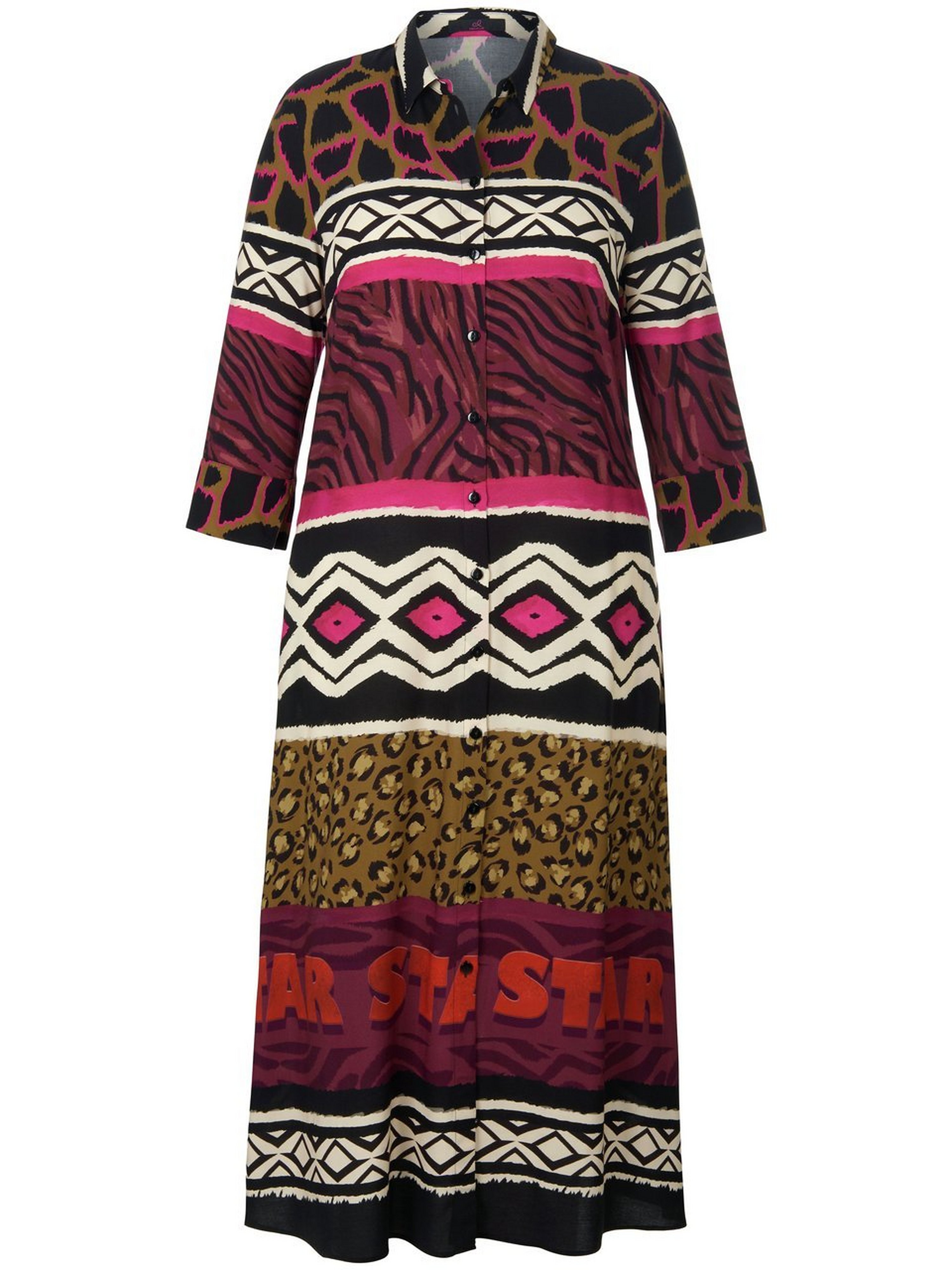 Kleid mit 3/4-Arm