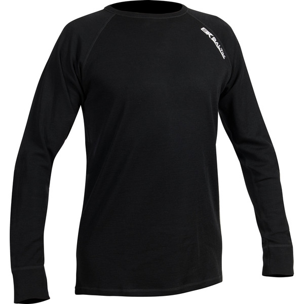 Baltik - T-shirt Merinos Noir