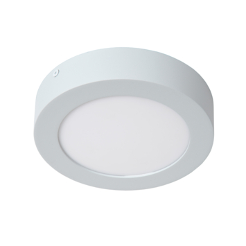 Lucide badkamer plafonnière Brice IP44 wit