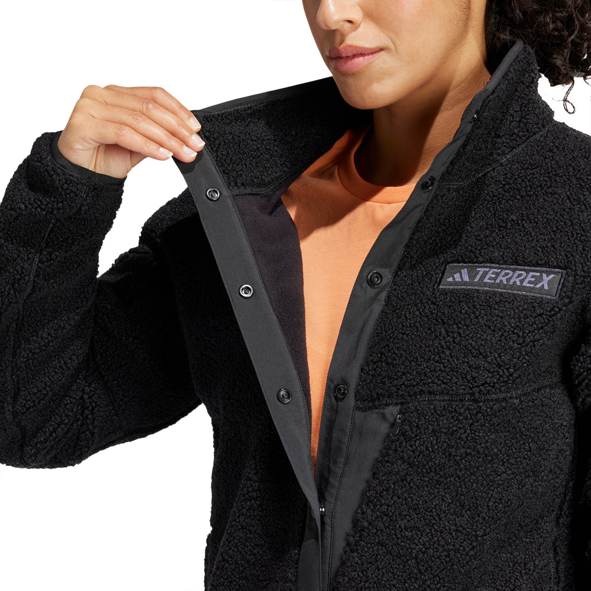 adidas Terrex Xplore Pile Snap Fleecetrøje Dame