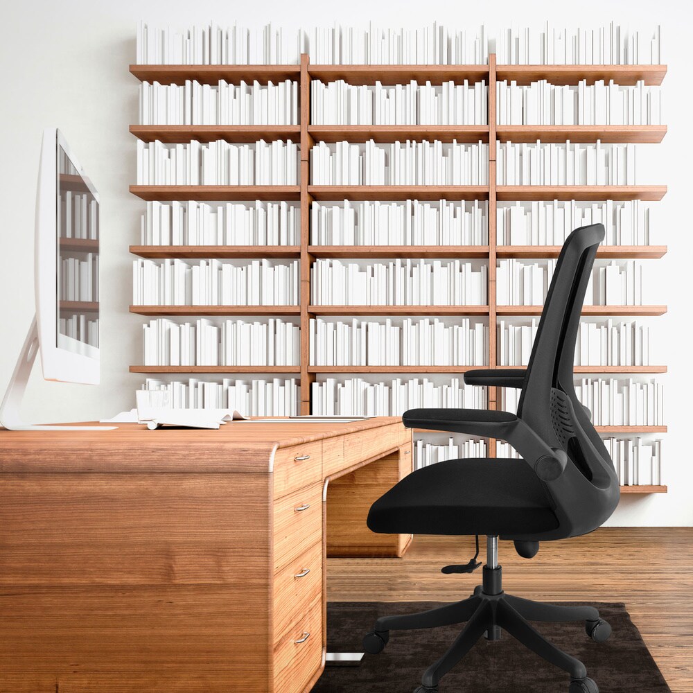 Home Office Bürostuhl MIKO B Stoff/Netzstoff mit Armlehnen hjh OFFICE