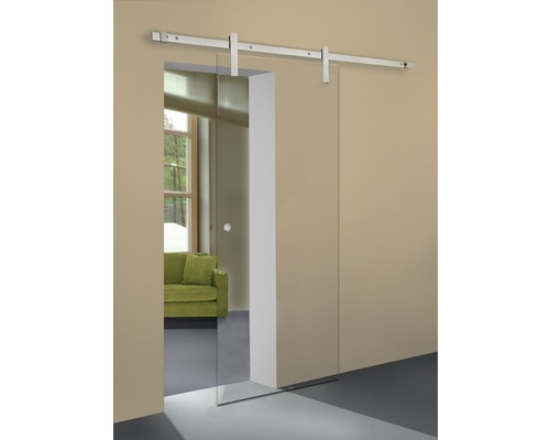 Pertura Freia helder glazen schuifdeurvleugel 2043 x 720 x 8 mm links/rechts voor Tildra-beslag