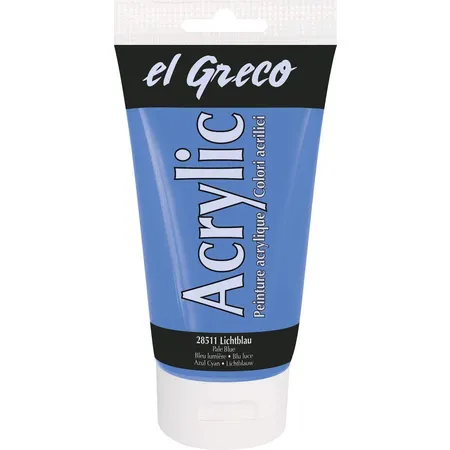 KREUL el Greco Acrylic Lichtblau 150 ml Tube
