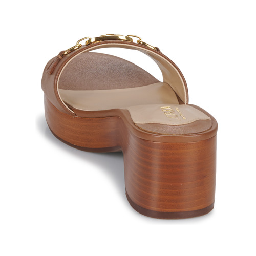 Lauren Ralph Lauren - ROXANNE-SANDALS-FLAT SANDAL Cognac