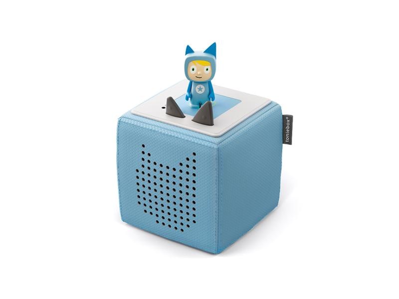 Tonies Toniebox Starterset Kreativ Hellblau Set mit Hörspielbox und Hörspielfigur