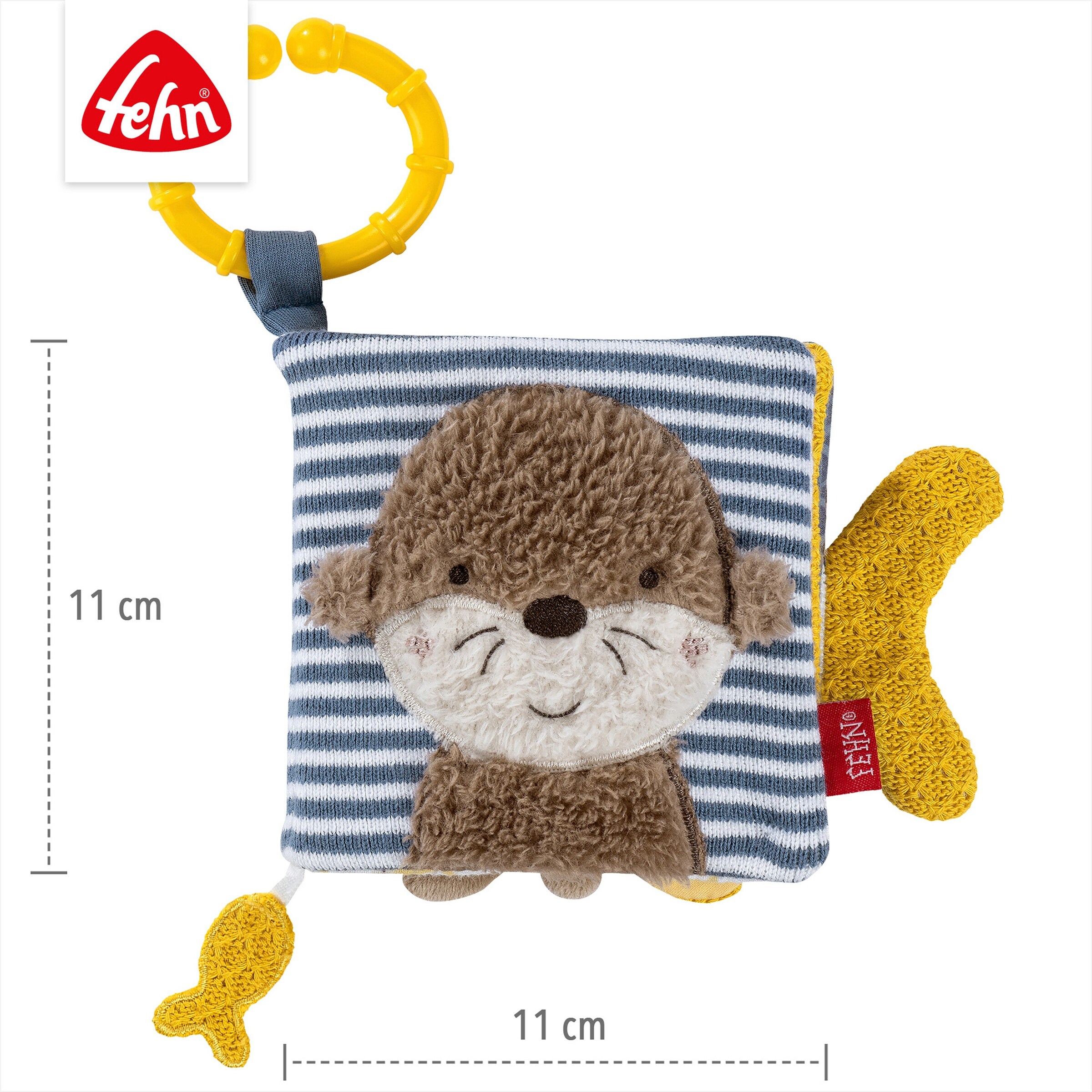 Fehn Stoffbuch Otter Theo