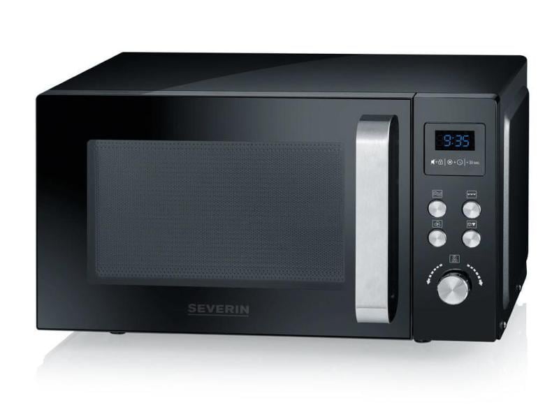 Severin Mikrowelle mit Grill MW 7752 Schwarz 900 W Mikrowelle