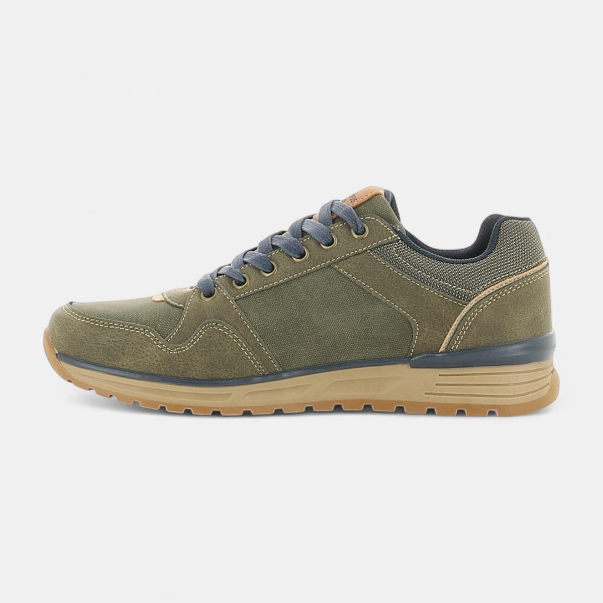 Baskets basses Homme kaki