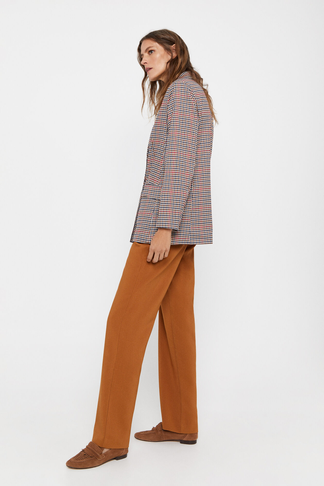 Blazer Cross Flow - Estampa Laranja