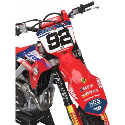 Kit déco RiderUnik HONDA SR FRENCH - Bleu / Blanc