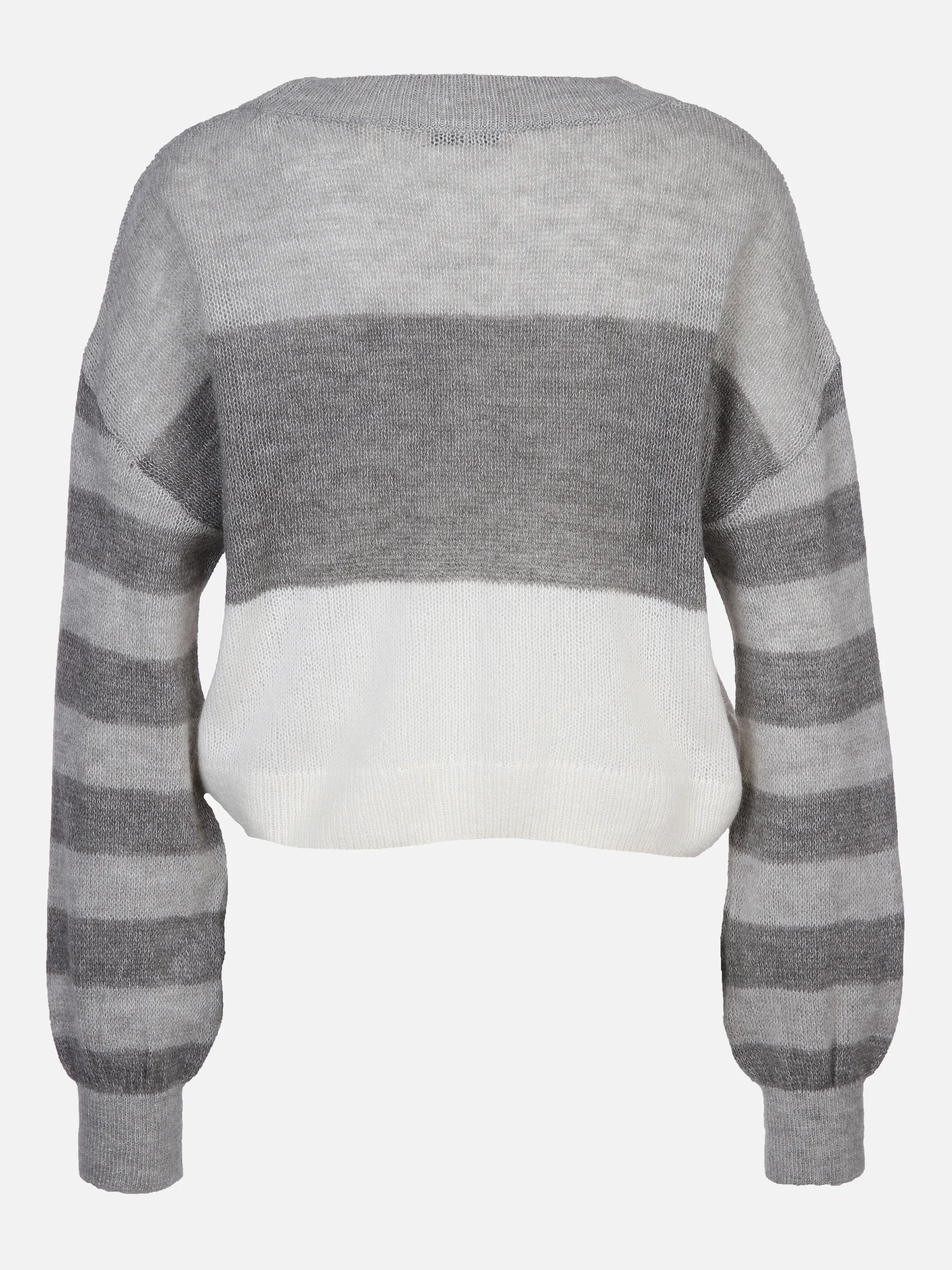 Damen Stickpulloverin Kurzform