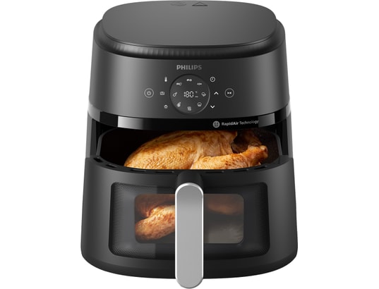 PHILIPS - Friteuse à air chaud NA231/00 Air Fryer 6.2L noir Série 2000