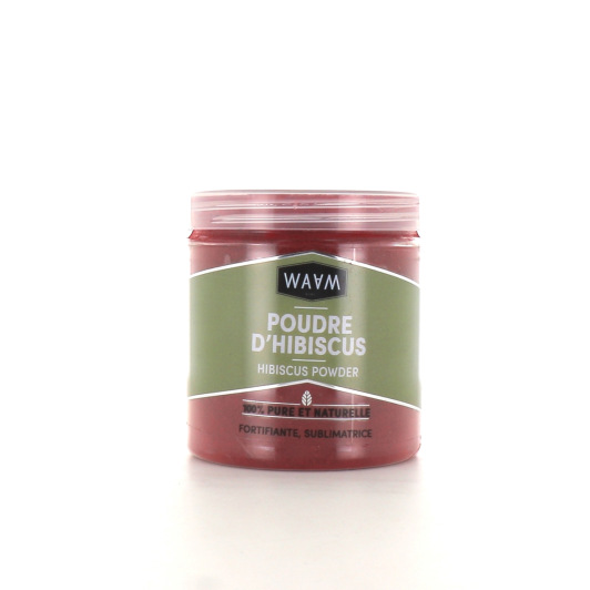 Poudre d'Hibiscus Waam - Visage, corps et cheveux