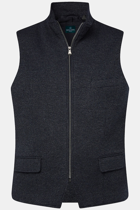Boston Park Weste, Zipper, Struktur, bis 72
