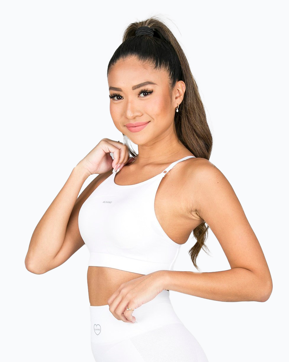 Bumpro Power Up! Bra White