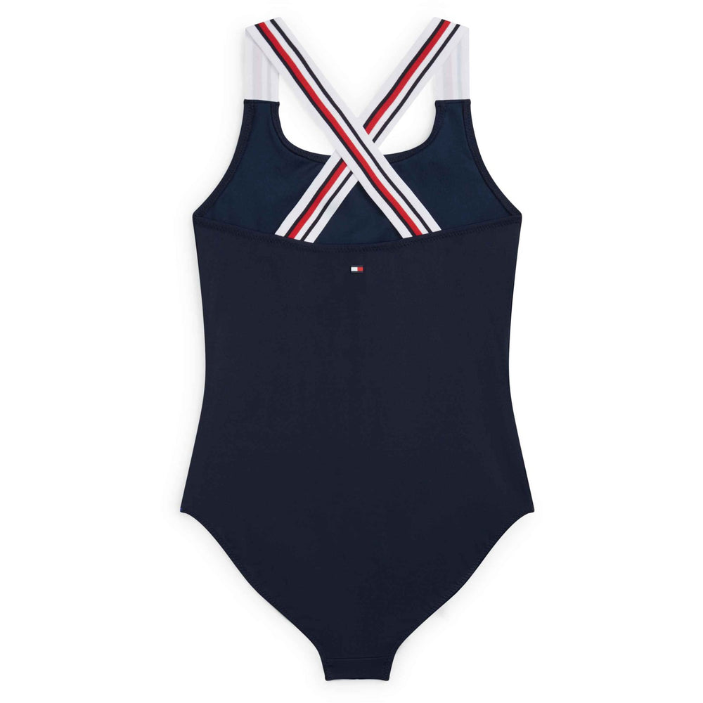 Køb Tommy Hilfiger Dark Night Navy Cross Back Op