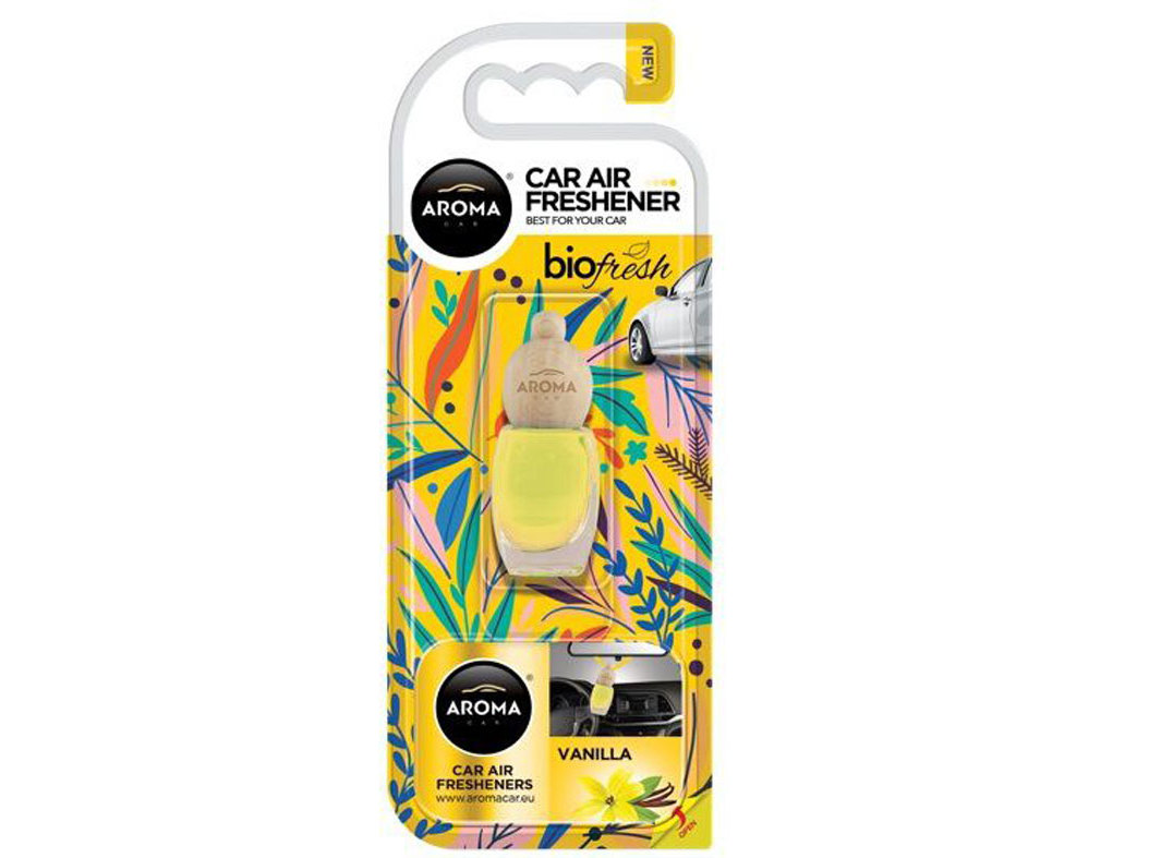 AMBIENTADORES AUTO AROMA CAR AMARELO 8ML