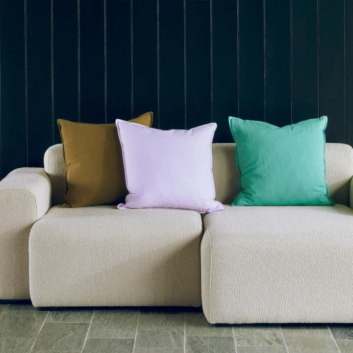 HAY - Linen Kissen, 60 x 60 cm, sky grey