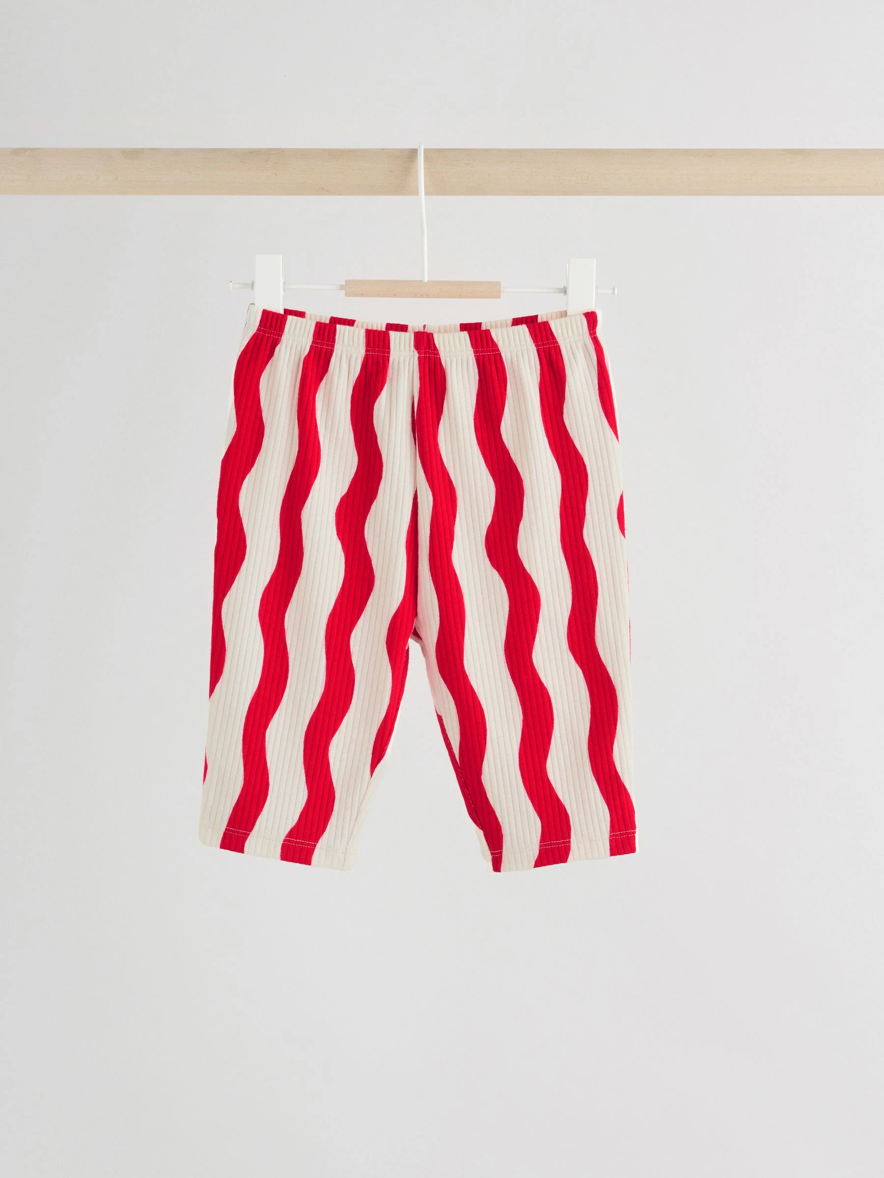 Rood - My First Baby Christmas T-Shirt and Leggings Set (0-18mths)