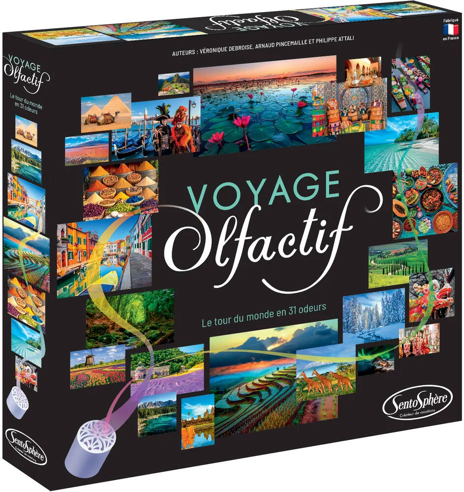 JEU VOYAGE OLFACTIF