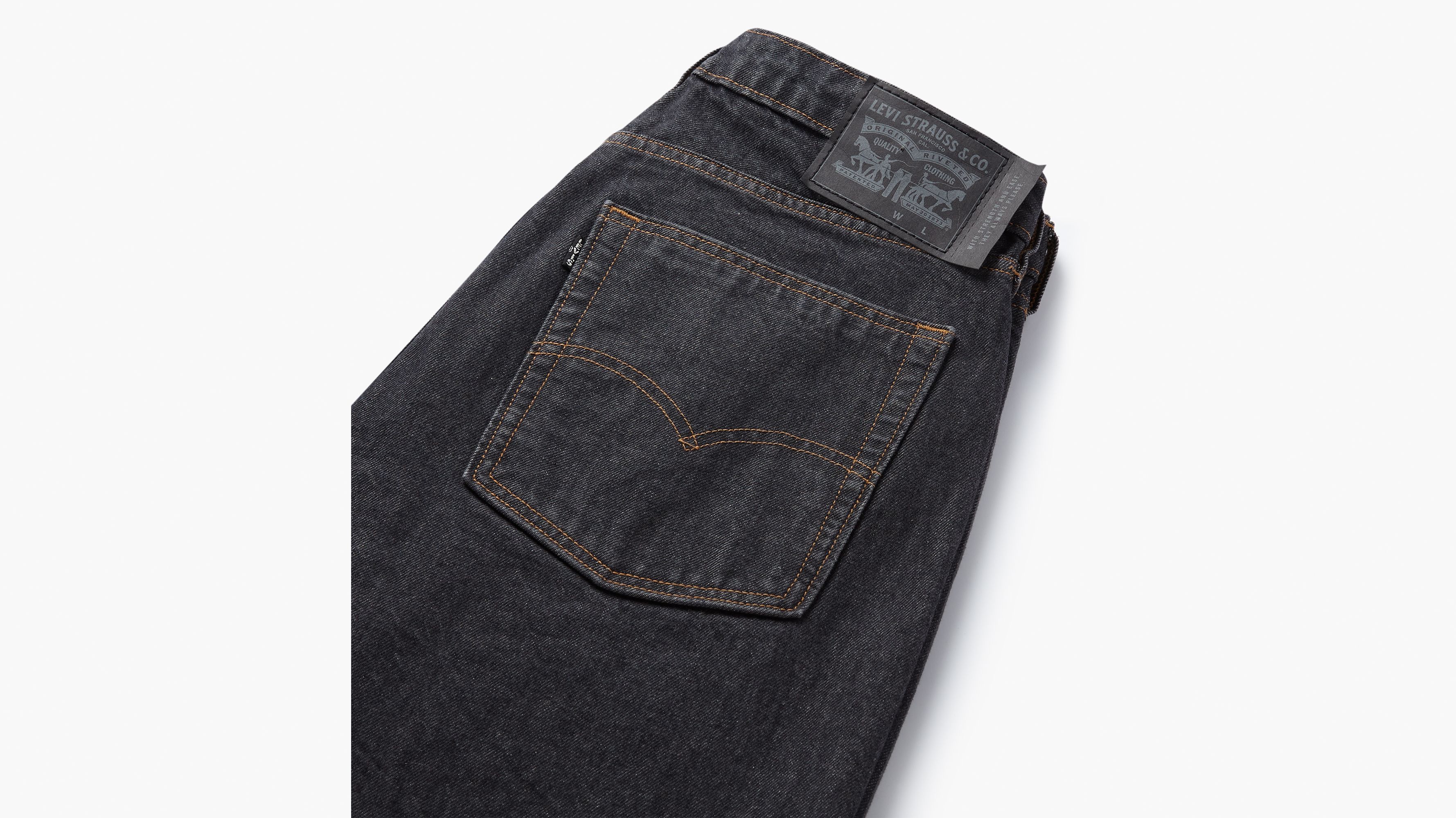 Jean super baggy Levi's® Skateboarding - Black Out Rinse - Noir