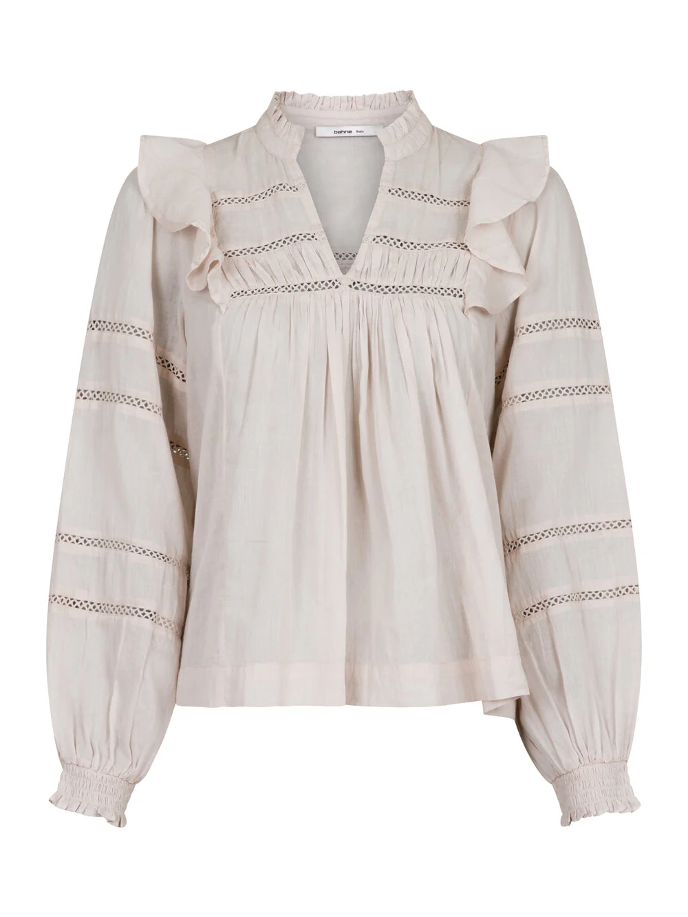 Bahne Studio  Marie Voile skjorte - Ivory