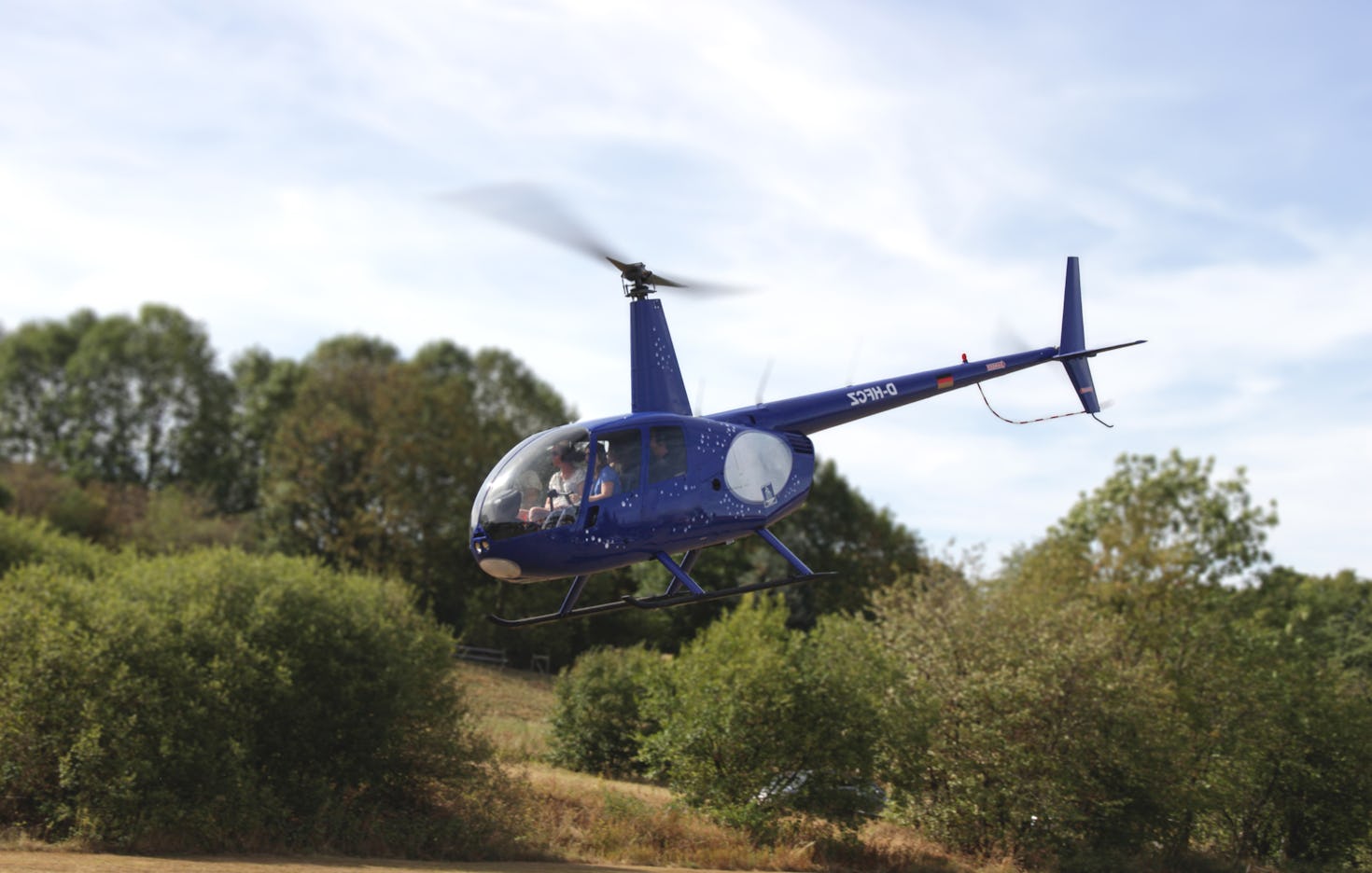 Romantischer Hubschrauber Rundflug Giebelstadt
