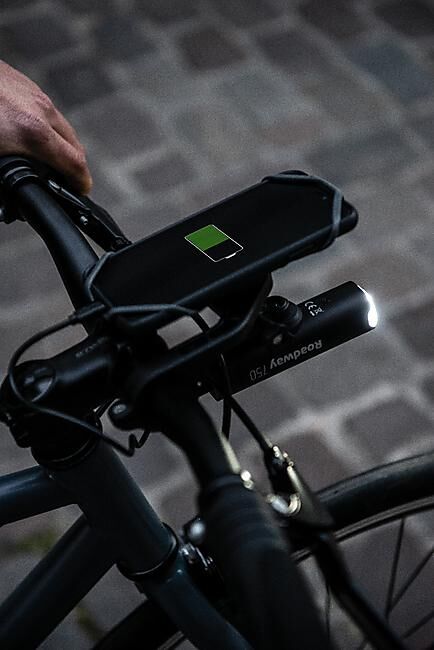 XMOOVE - LAMPE AVANT AVEC POWERBANK 3200mAh + SUPPORT