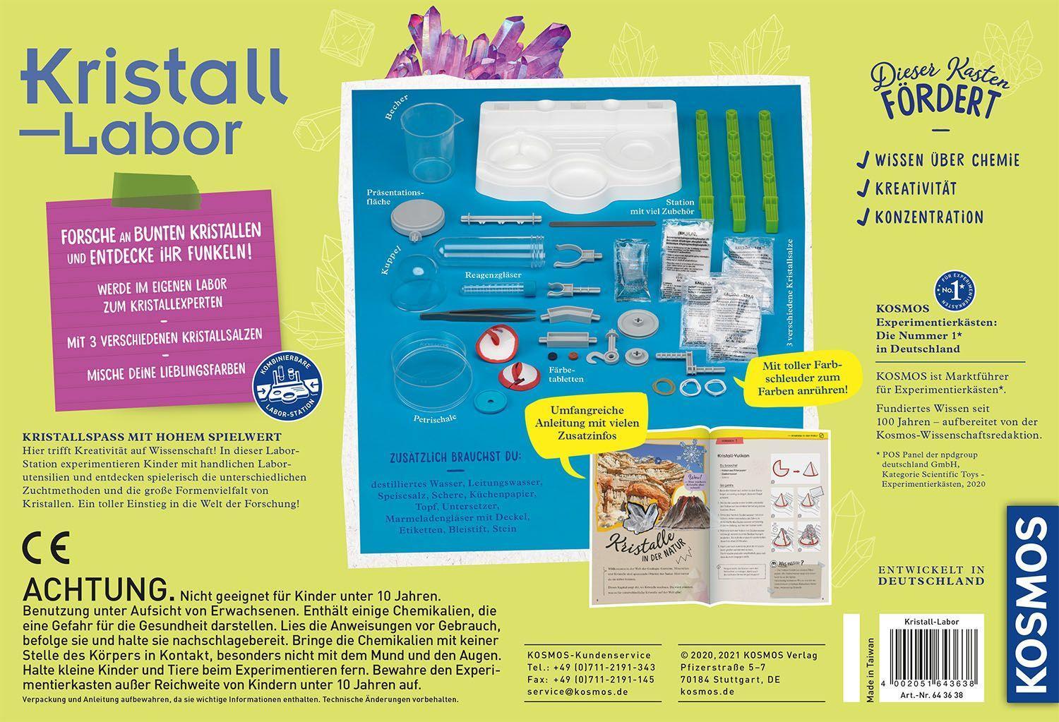 Experimentierkasten: Kristall-Labor