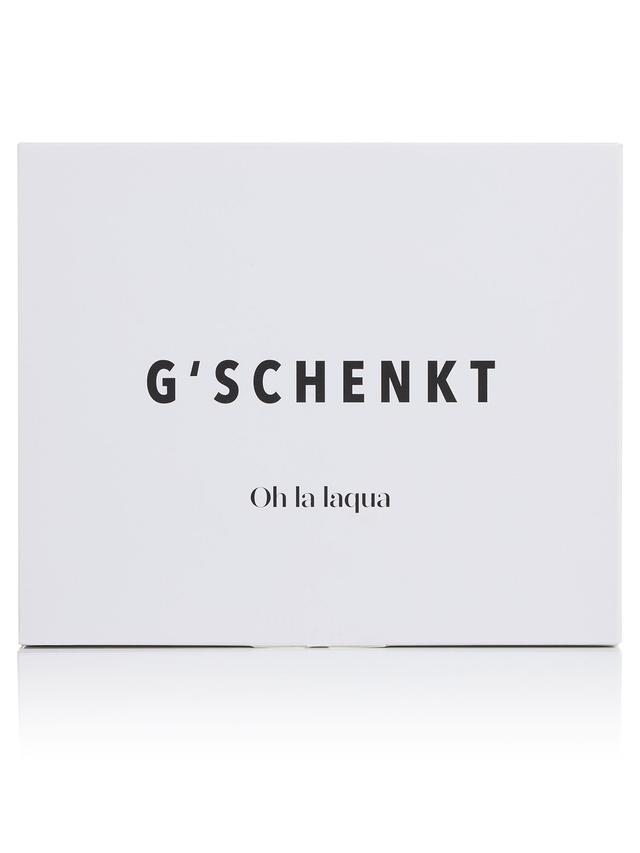 OH LA LAQUA Geschenkbox mit Kaffee Aromen Toffee & Sahne und Schokolade & Haselnuss, 20 Stickpacks