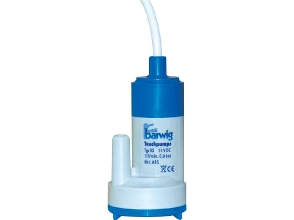 Barwig 03-24 Lavspændings-Nedsenkbar pumpe 720 l/h 6 m