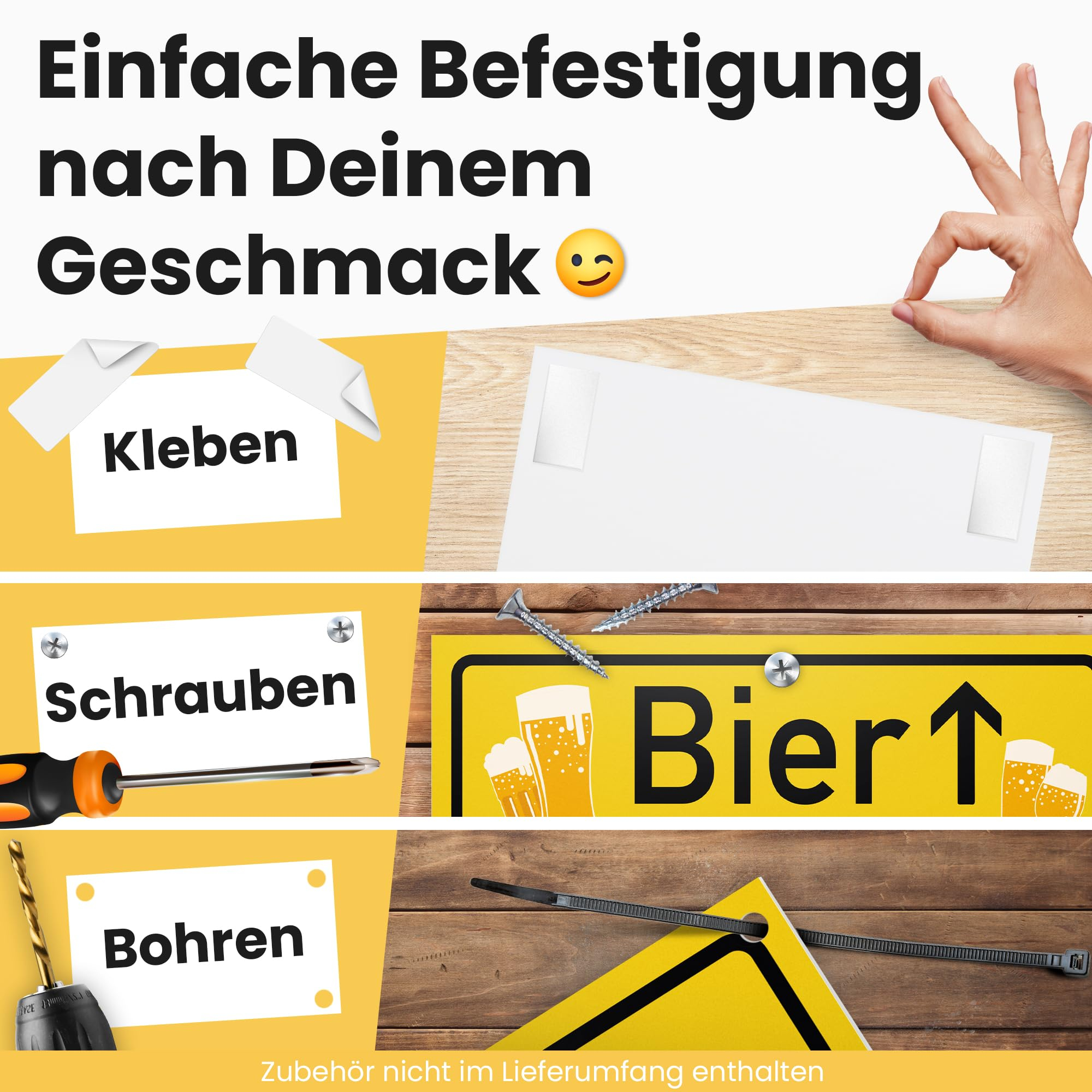 (20x30cm) Pensionierung Blechschild Wand Deko Metallbild Renten Geschenkidee - Arbeit / Bier