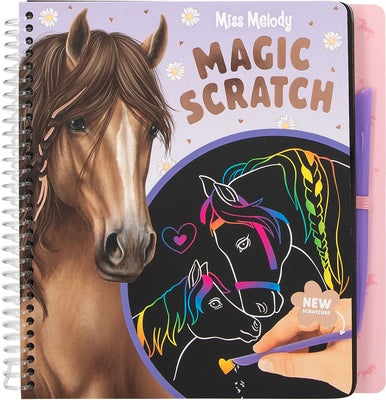 Miss Melody Magisk Scratch Book
