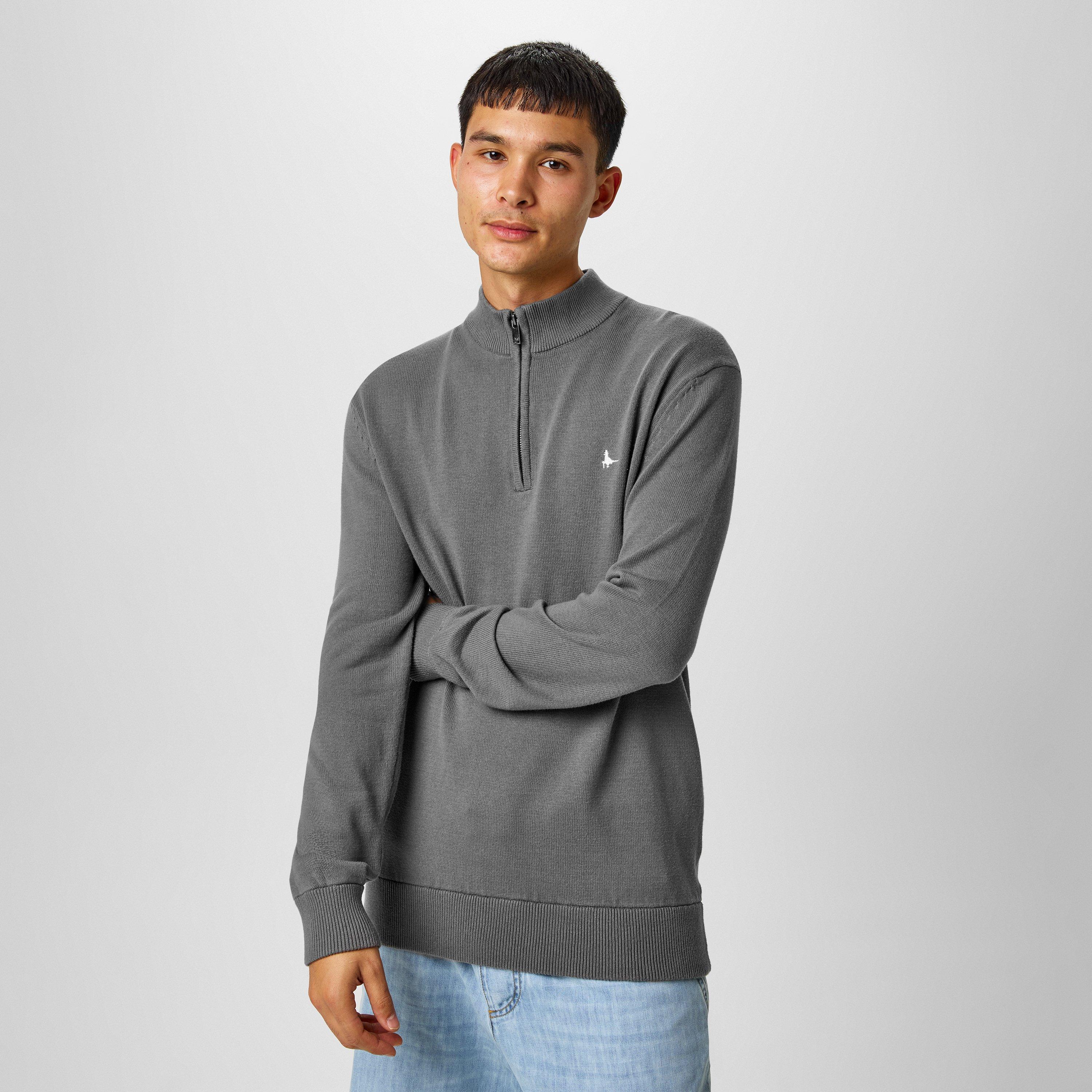 Jack Wills Funnel Neck Half Zip Jumper
