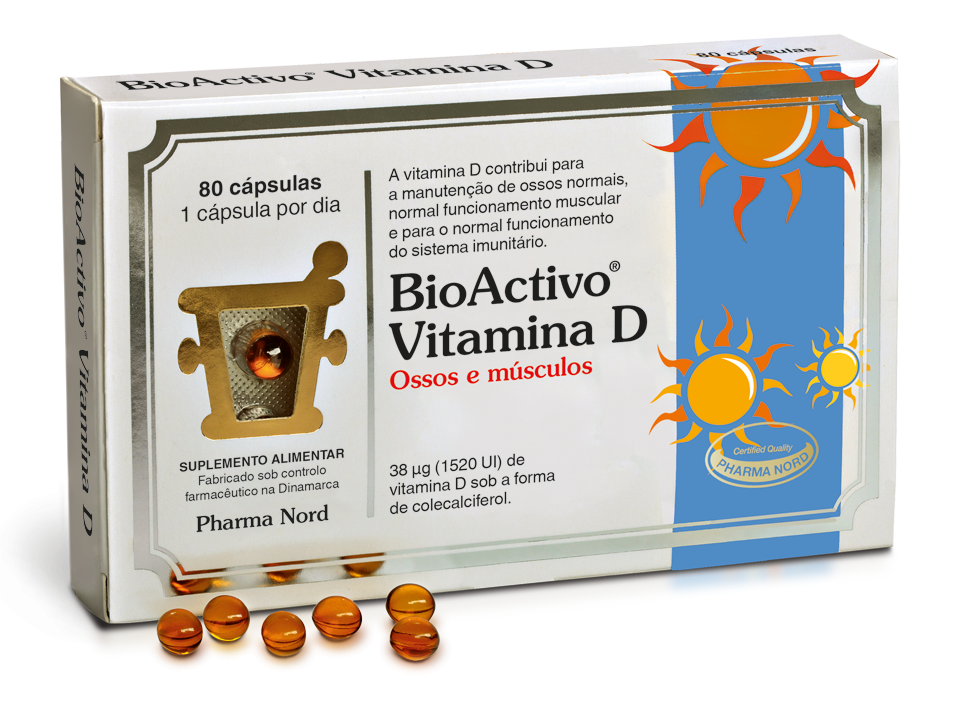 BioActivo Vitamina D (80 cápsulas)