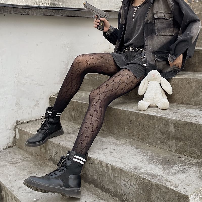 Desperim - Kanten panty's