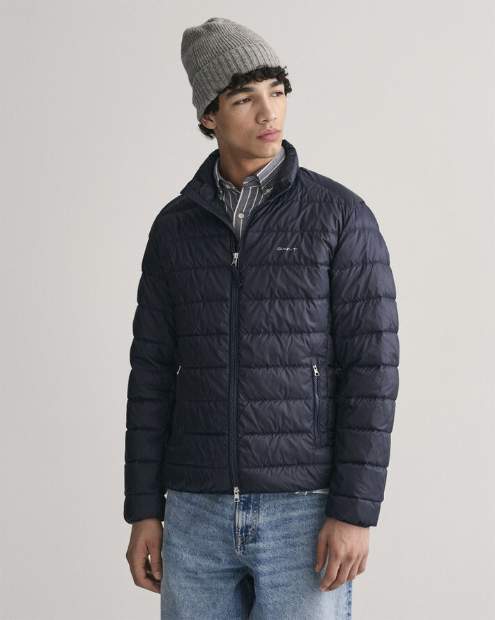 Gant LIGHT DOWN JACKET Evening blue
