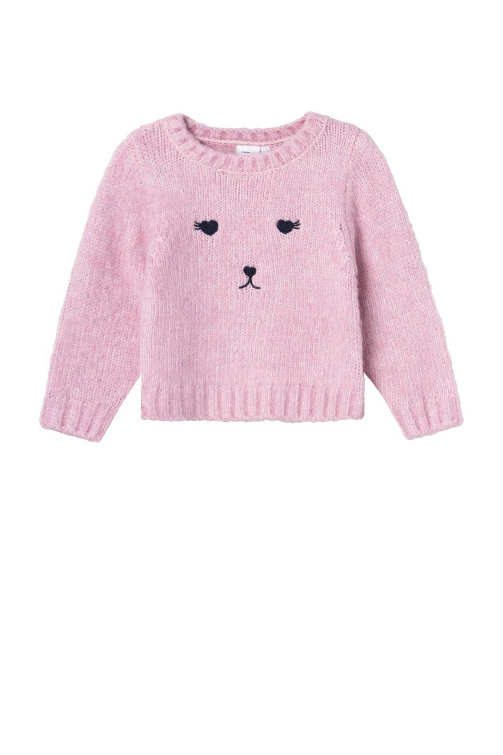 NAME IT gebreide trui roze