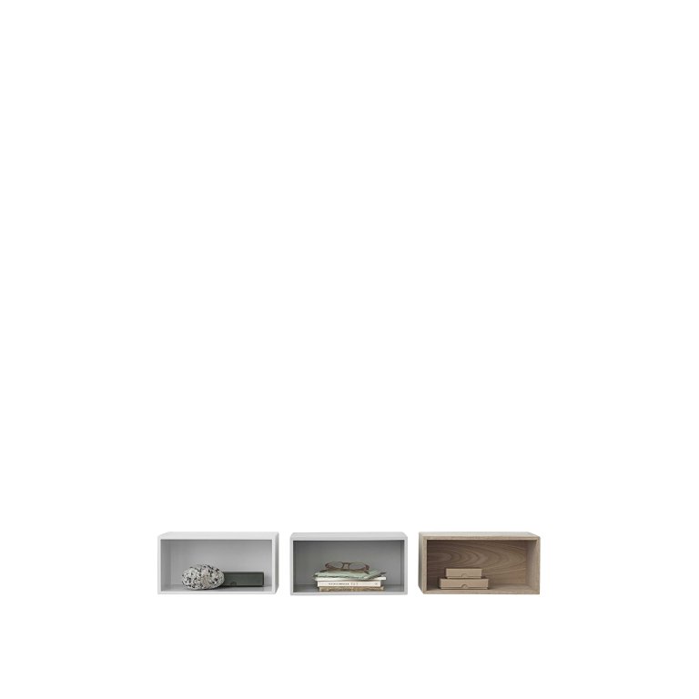 Muuto Mini Stacked 2.0 kast medium lichtgrijs