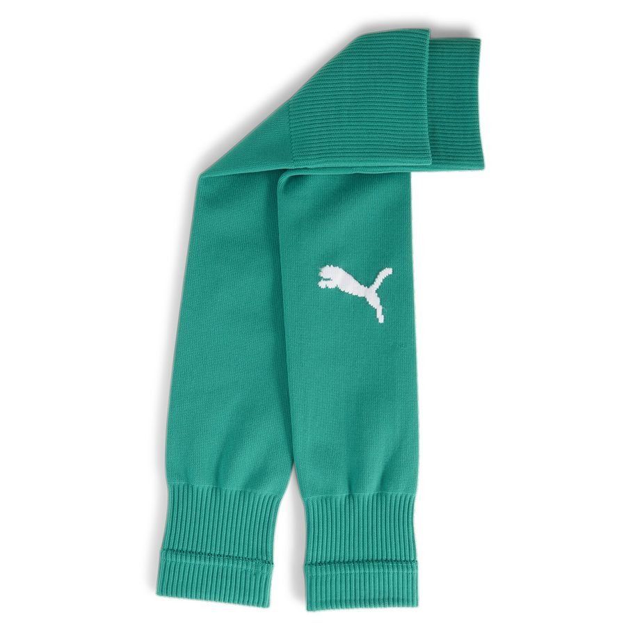 PUMA teamGOAL Jambière - Vert/Blanc