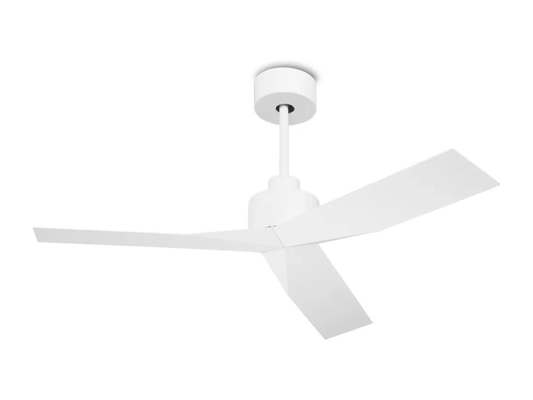 FORLIGHT Ventilateur du Plafond Lace Blanc