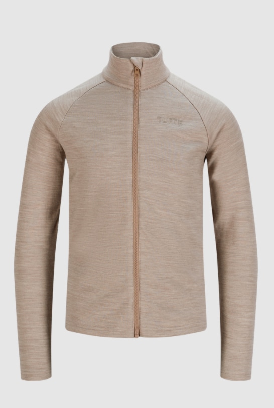 Tufte Falcon Jacket, Barn/JR<br>Ulljakke i 100% Merinoull, med super varme og komfort!