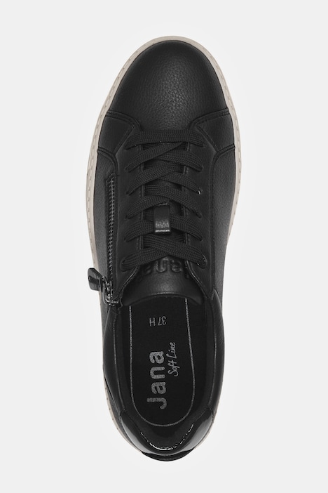Plateau-Sneaker, Jana Softline, vegan, Lederoptik, Weite H