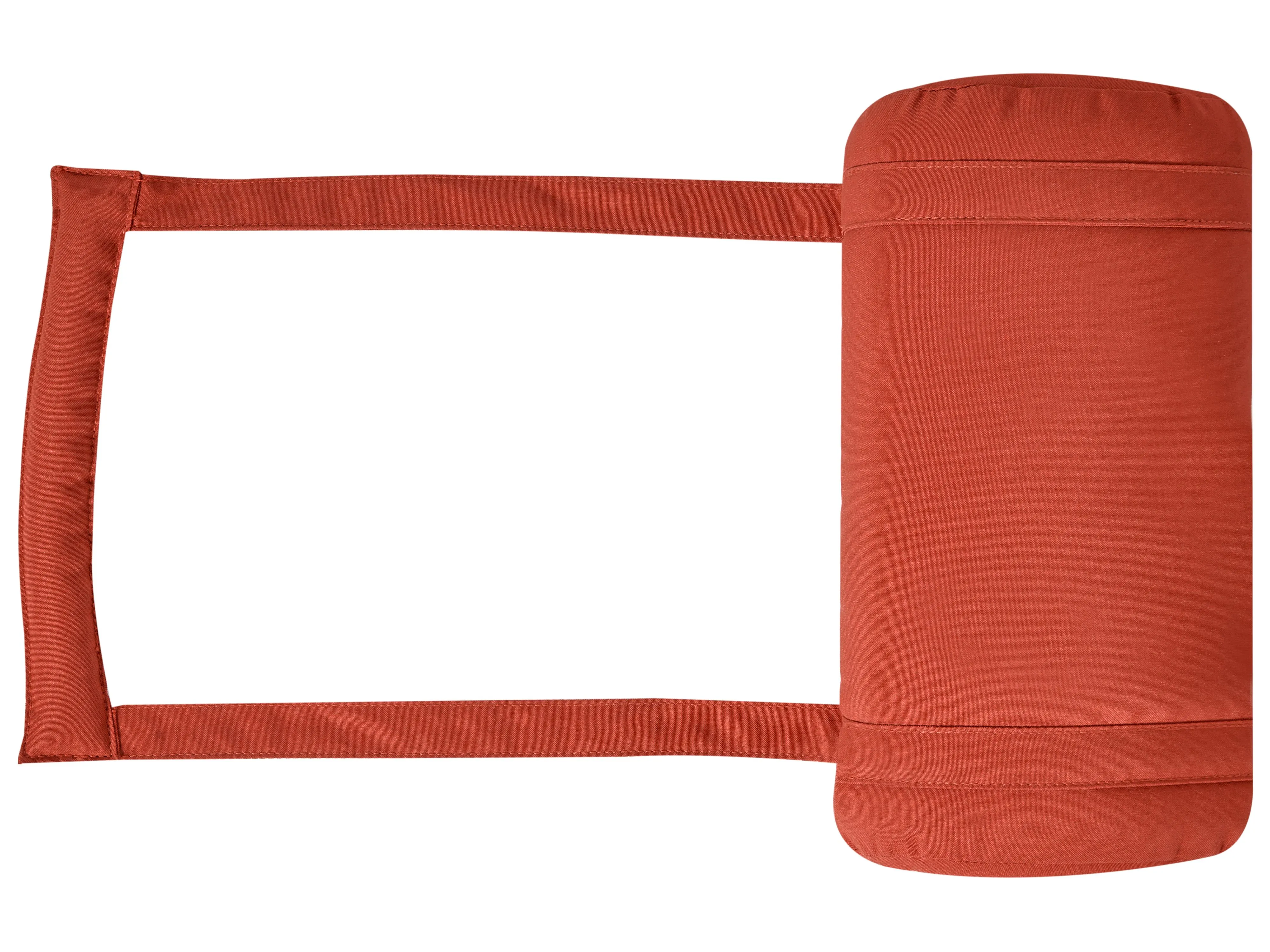 Ligstoel met kussen AMANTEA PREMIUM Acaciahout Rood