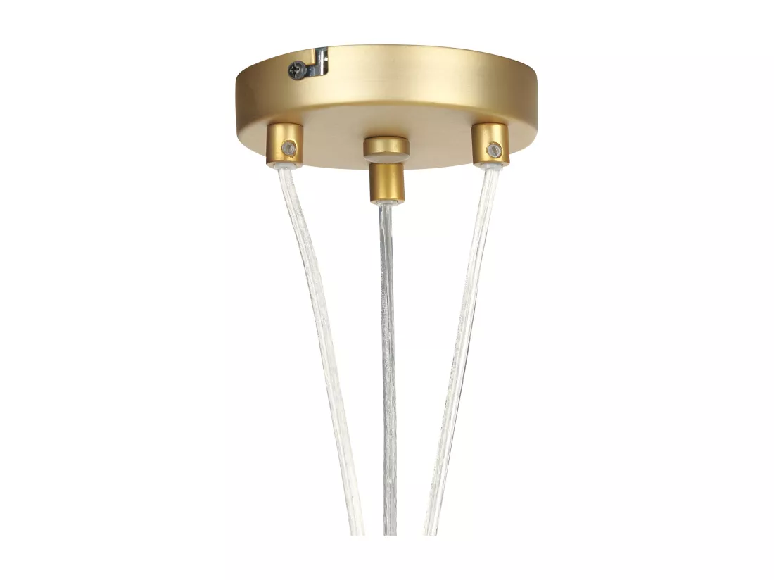 Lampe suspension GEORGES Métal Doré