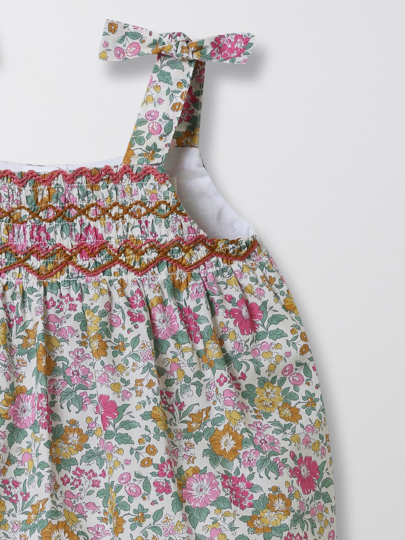 Salopette Bébé en tissu Liberty Clare Rich