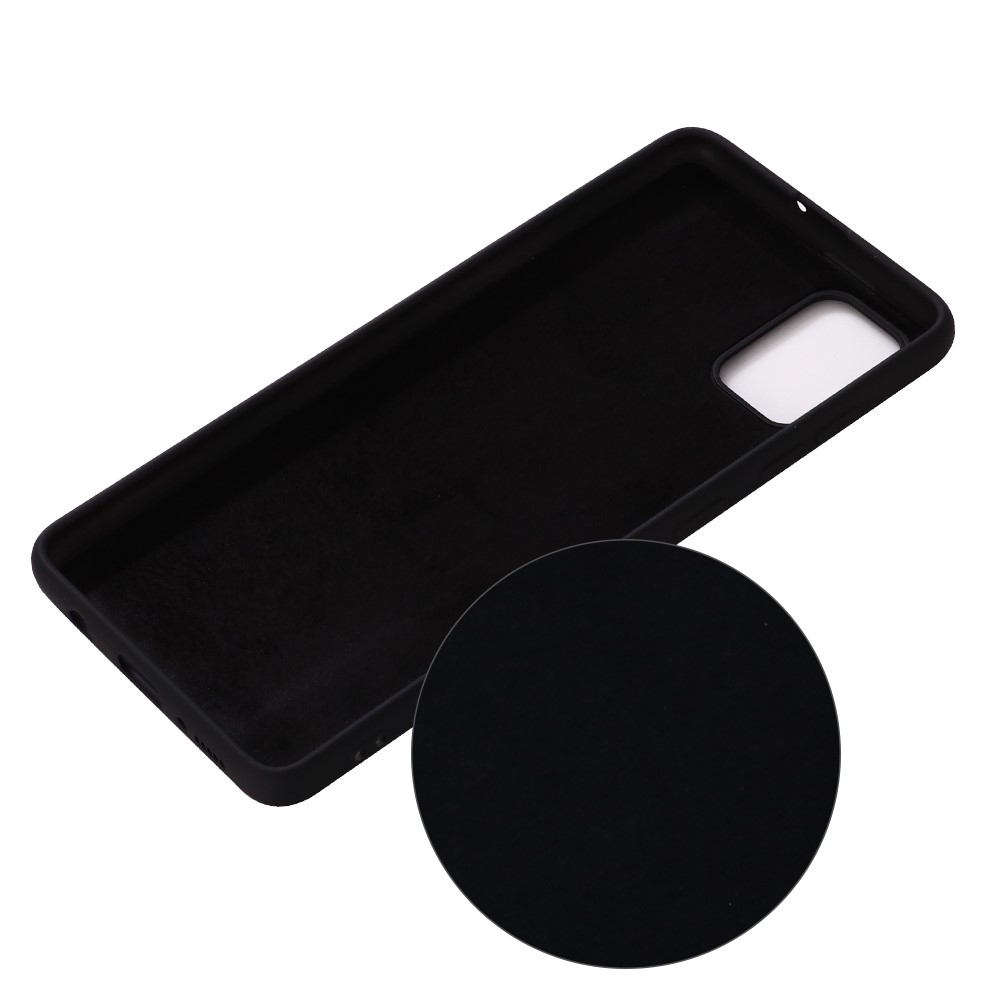 Samsung Galaxy A51 (2019) Silikon Case Hülle - Schwarz