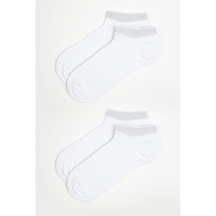 Marcmarcs-2-pack sokken rib lurex - MarcMarcs