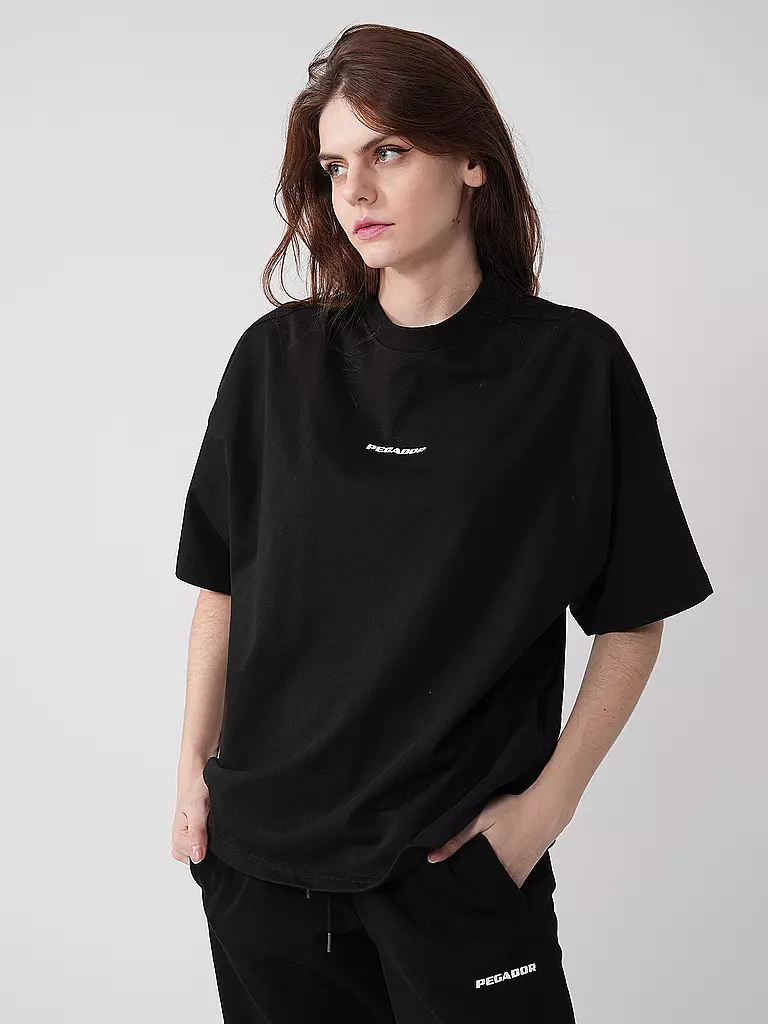 PEGADOR T-Shirt BRACY HEAVY schwarz