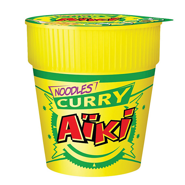 Nouilles instantanées au curry Aïki, le bol